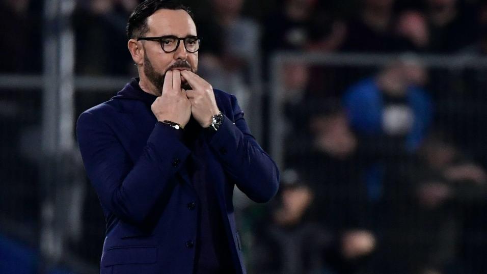 Valencia coach Jose Bordalas